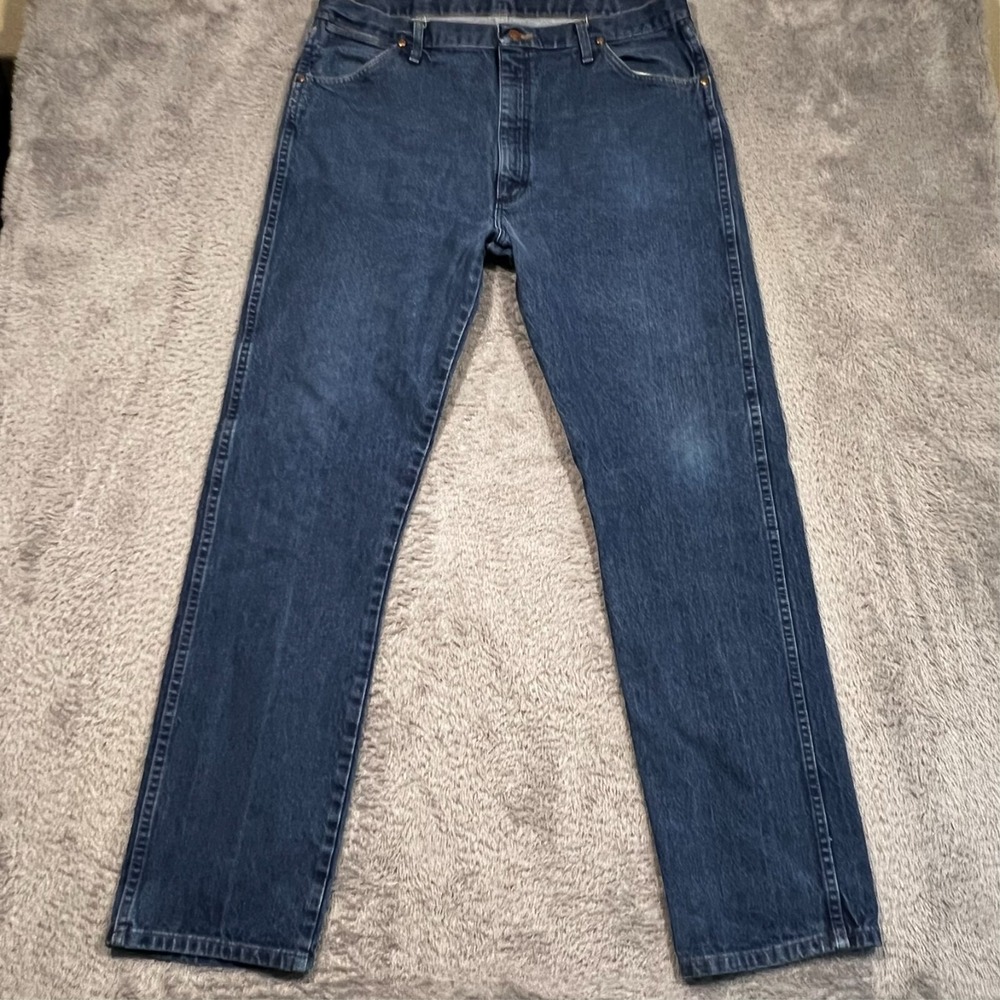 Wrangler Jeans Cowboy Rodeo Denim 13MWZPW Men's 36x34 (Tag 38x34)‎